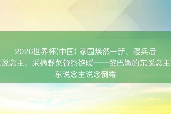2026世界杯(中国) 家园焕然一新、寝兵后还在死东说念主、采摘野菜督察饱暖——黎巴嫩的东说念主说念倒霉